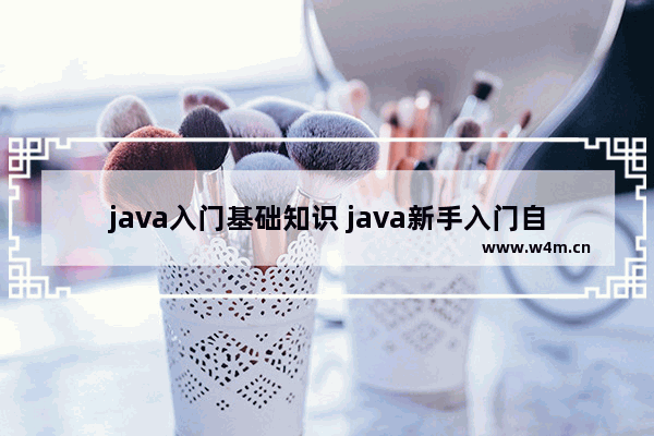 java入门基础知识 java新手入门自学教程