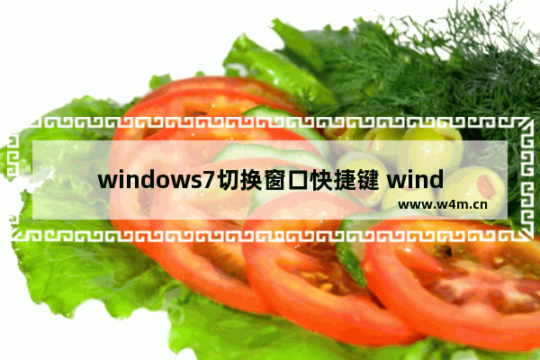 windows7切换窗口快捷键 windows7快捷键切换窗口