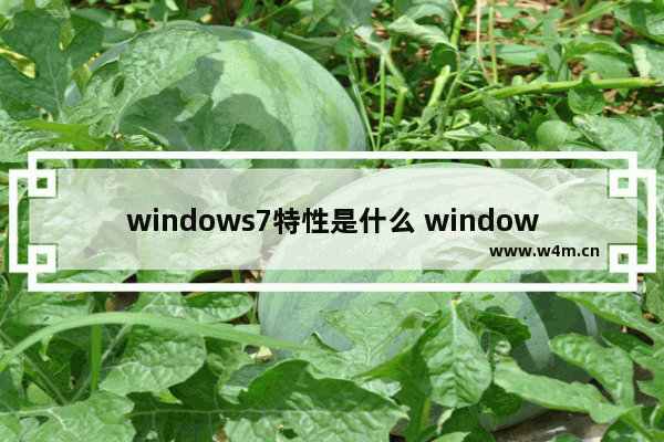 windows7特性是什么 windows7特性有哪些