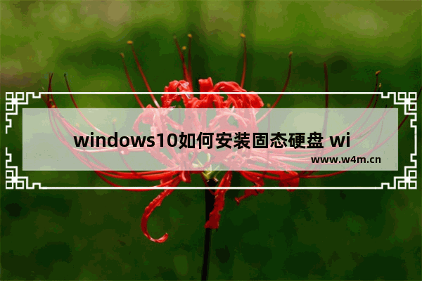 windows10如何安装固态硬盘 windows10固态硬盘使用方法