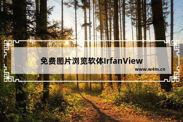 免费图片浏览软体IrfanView