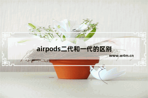 airpods二代和一代的区别