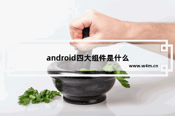 android四大组件是什么