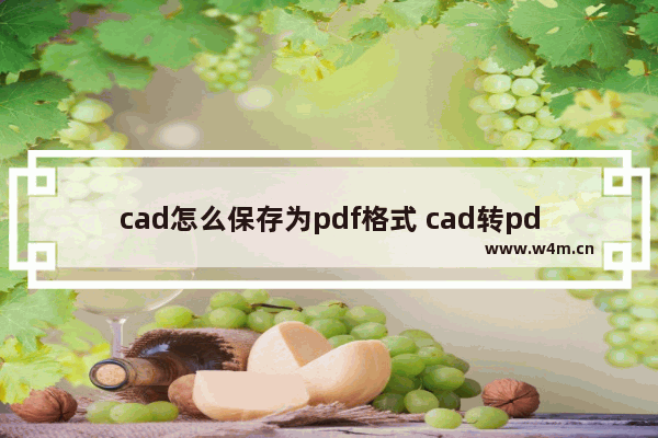 cad怎么保存为pdf格式 cad转pdf最简单方法