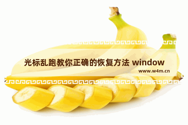 光标乱跑教你正确的恢复方法 windows10笔记本鼠标乱跳解决方法