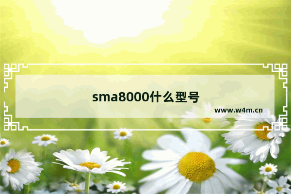 sma8000什么型号