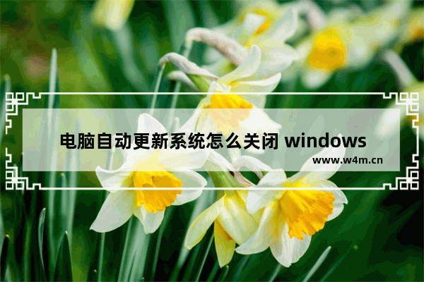 电脑自动更新系统怎么关闭 windows10彻底关闭自动更新的两种方法