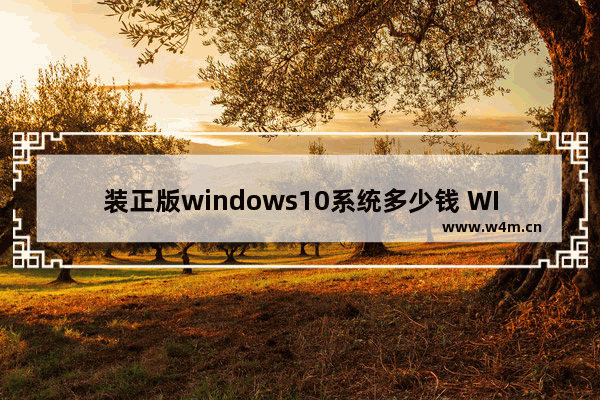 装正版windows10系统多少钱 WIN10官方正版系统安装教程