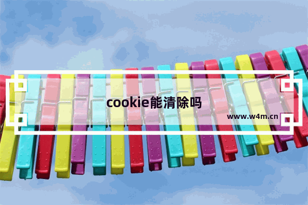 cookie能清除吗