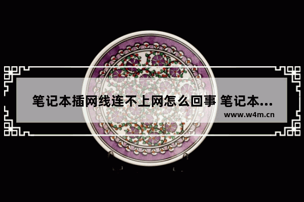 笔记本插网线连不上网怎么回事 笔记本电脑上不了网的解决方法