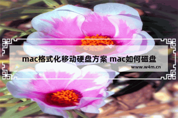 mac格式化移动硬盘方案 mac如何磁盘分区格式化