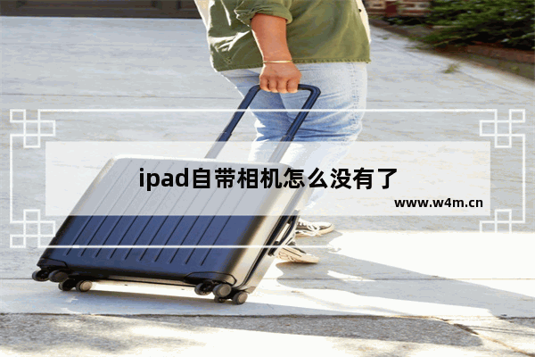 ipad自带相机怎么没有了