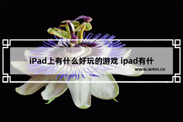 iPad上有什么好玩的游戏 ipad有什么游戏好玩的