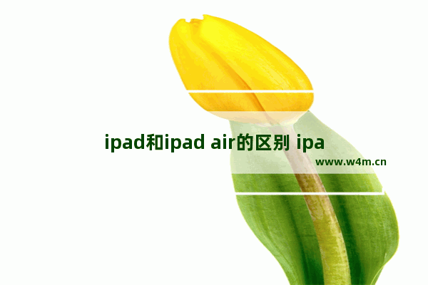 ipad和ipad air的区别 ipad和air的区别