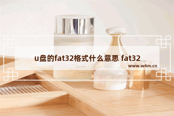 u盘的fat32格式什么意思 fat32格式u盘是什么