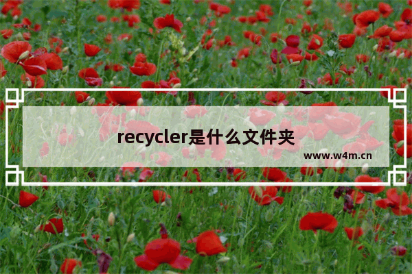 recycler是什么文件夹