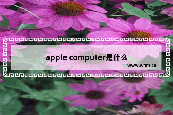 apple computer是什么