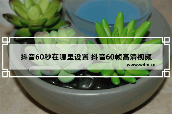 抖音60秒在哪里设置 抖音60帧高清视频的发布技巧