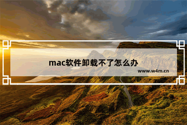 mac软件卸载不了怎么办