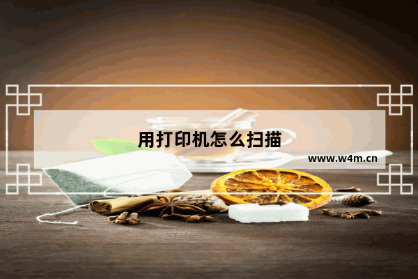 用打印机怎么扫描