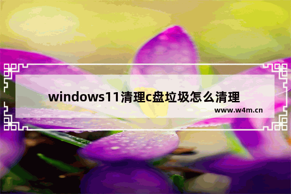 windows11清理c盘垃圾怎么清理 windows11如何彻底清理c盘