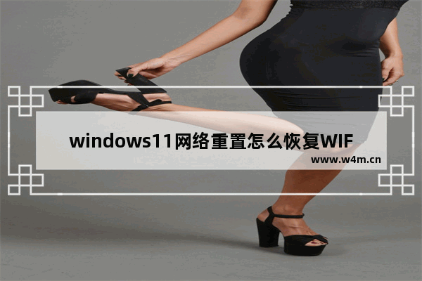 windows11网络重置怎么恢复WIFI windows11网络重置恢复WIFI方法