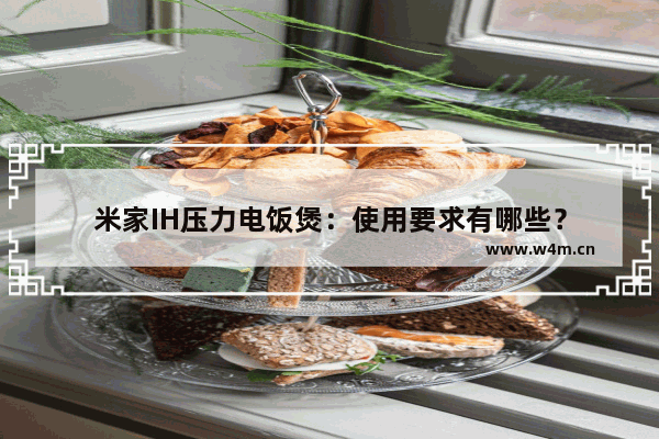 米家IH压力电饭煲：使用要求有哪些？