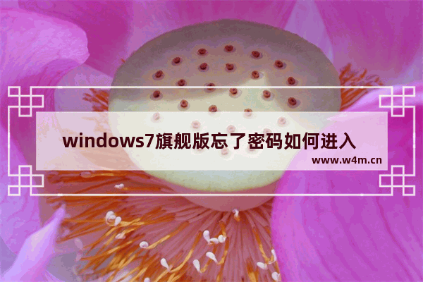 windows7旗舰版忘了密码如何进入 windows7旗舰版忘了密码解决方法