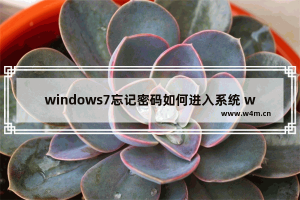 windows7忘记密码如何进入系统 windows7忘记密码怎么进入系统