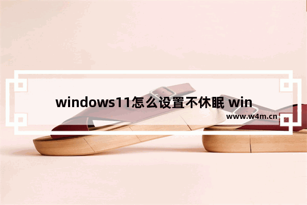 windows11怎么设置不休眠 windows11设置不休眠方法