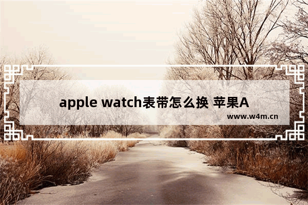 apple watch表带怎么换 苹果Apple Watch换表带教程