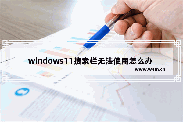 windows11搜索栏无法使用怎么办 windows11搜索栏无法使用解决办法