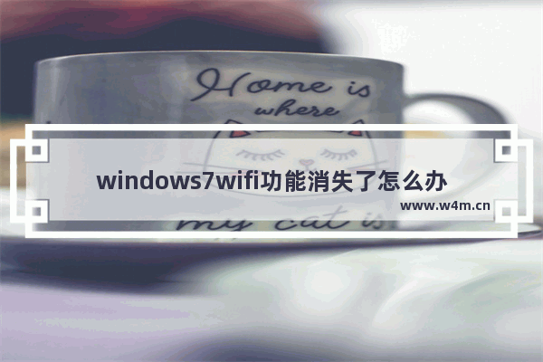 windows7wifi功能消失了怎么办 windows7wifi功能消失了解决方法