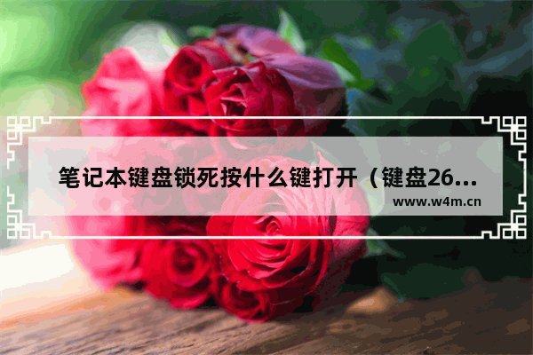 笔记本键盘锁死按什么键打开（键盘26字母键被锁怎么解）