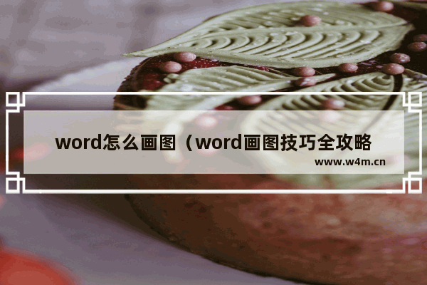 word怎么画图（word画图技巧全攻略）