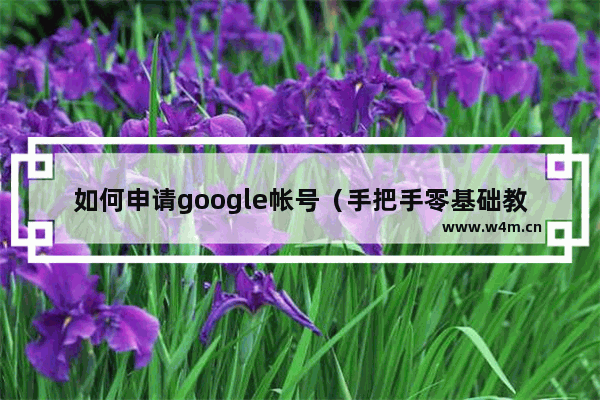 如何申请google帐号（手把手零基础教你如何注册Google账号）