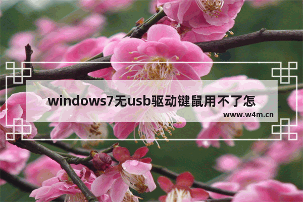 windows7无usb驱动键鼠用不了怎么办 windows7无usb驱动键鼠用不了解决方法