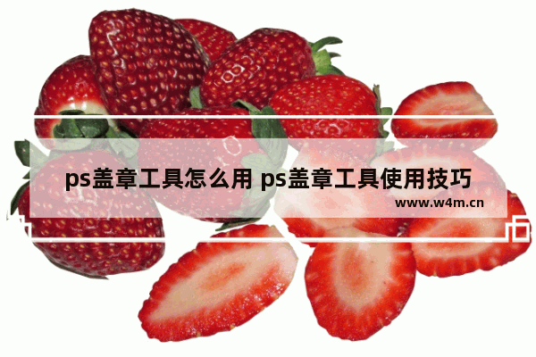 ps盖章工具怎么用 ps盖章工具使用技巧