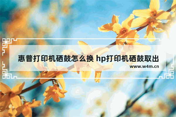 惠普打印机硒鼓怎么换 hp打印机硒鼓取出来的步骤讲解