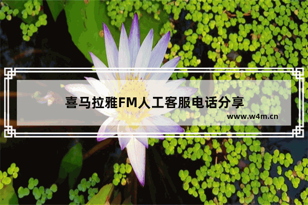 喜马拉雅FM人工客服电话分享