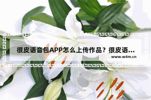 很皮语音包APP怎么上传作品？很皮语音包上传作品的流程一览