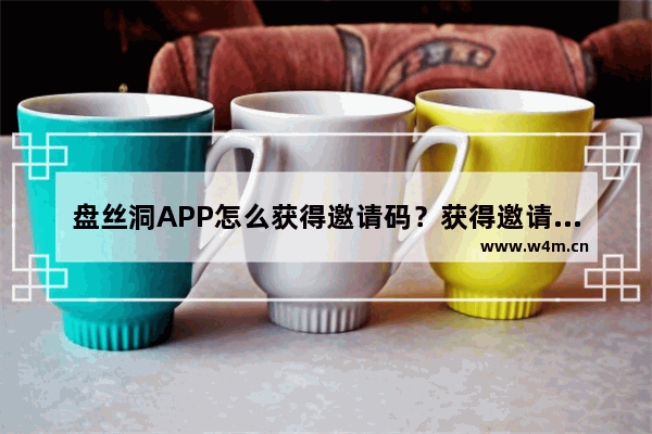 盘丝洞APP怎么获得邀请码？获得邀请码的方法说明