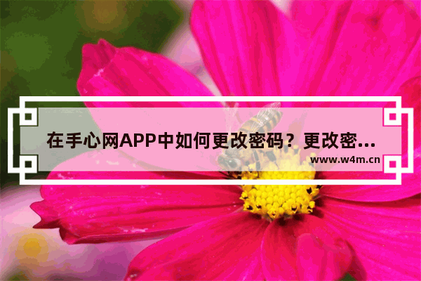 在手心网APP中如何更改密码？更改密码的操作流程分享