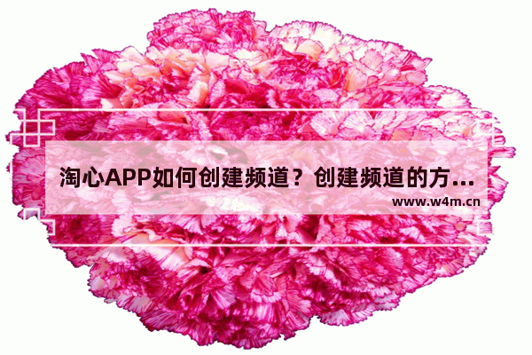 淘心APP如何创建频道？创建频道的方法说明