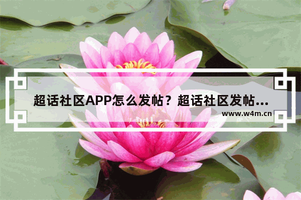 超话社区APP怎么发帖？超话社区发帖步骤一览