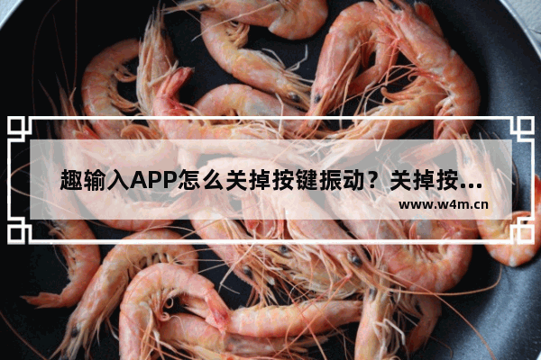 趣输入APP怎么关掉按键振动？关掉按键振动的方法说明