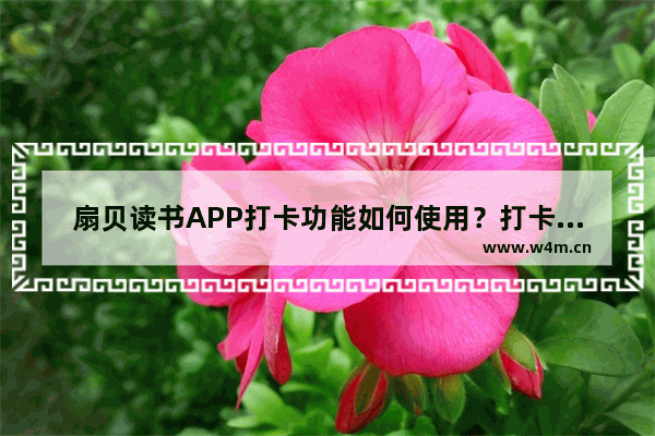 扇贝读书APP打卡功能如何使用？打卡功能使用介绍