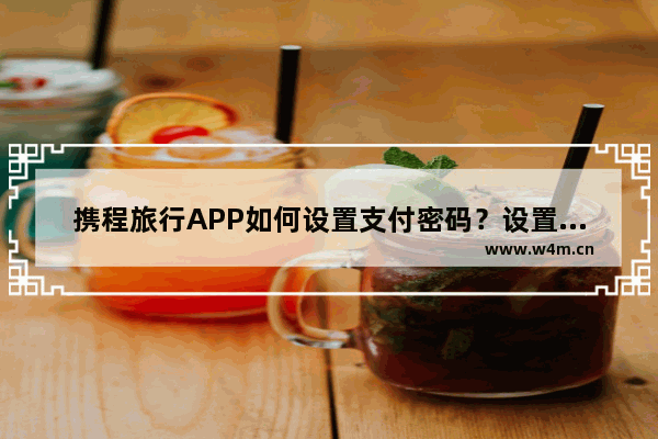 携程旅行APP如何设置支付密码？设置支付密码的操作方法介绍