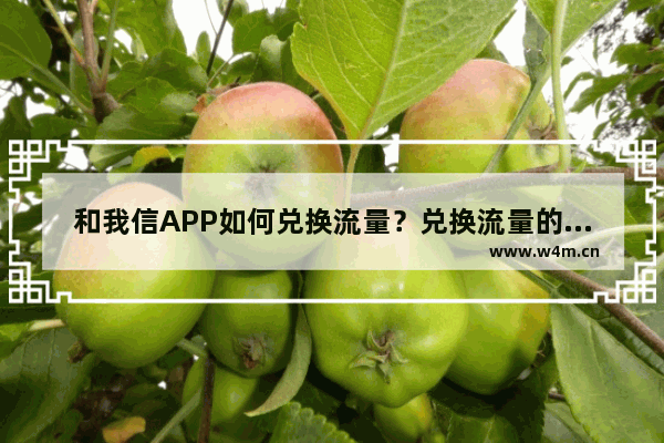 和我信APP如何兑换流量？兑换流量的操作方法介绍