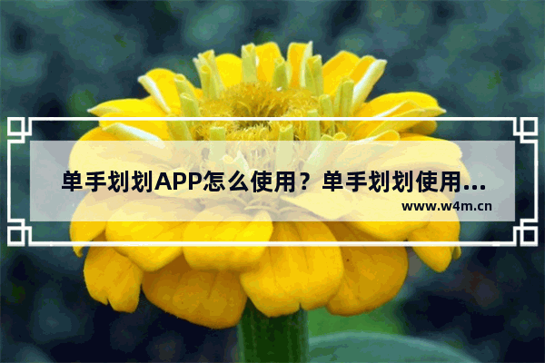 单手划划APP怎么使用？单手划划使用方法一览